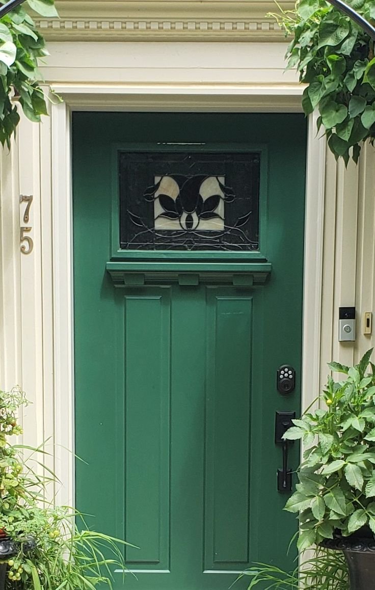Green Front Door