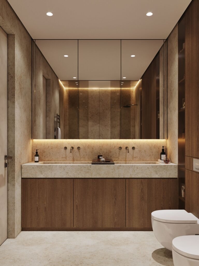 Japanese-Inspired Bathroom