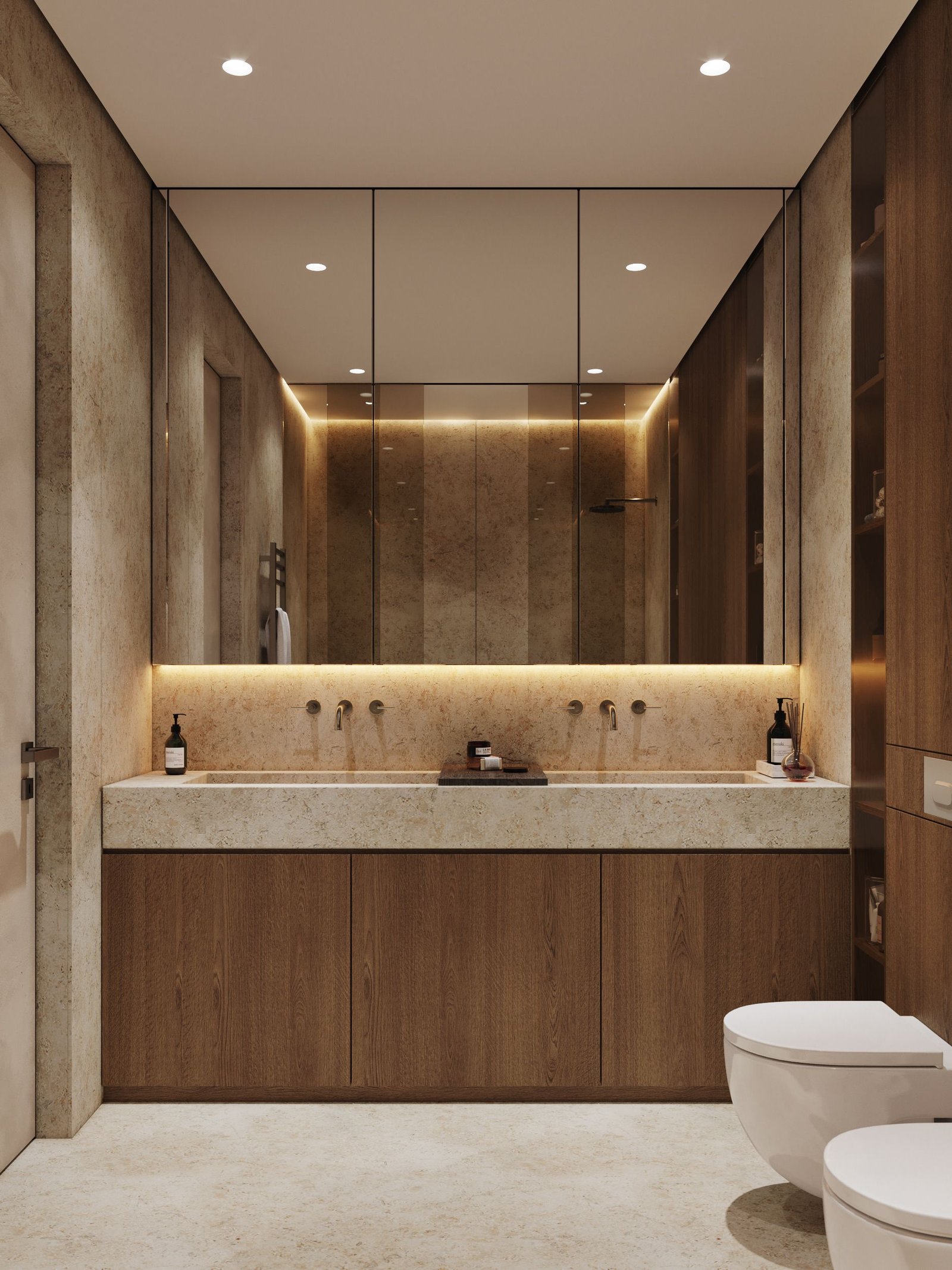 Japanese-Inspired Bathroom